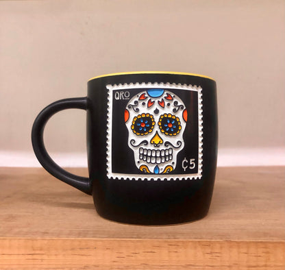 Taza grabada