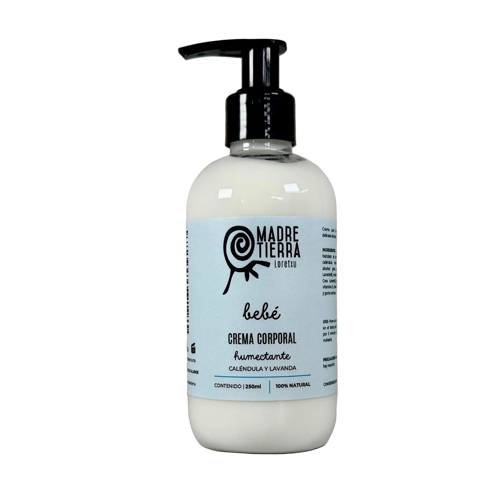Crema humectante para bebé con caléndula y lavanda 120 ml