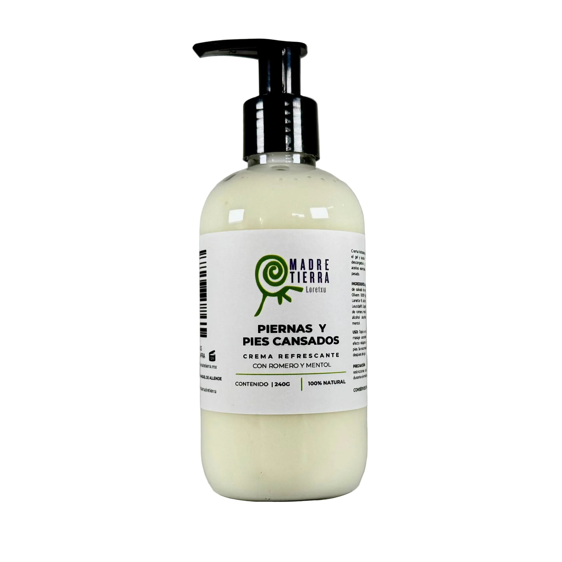 Crema para Piernas y Pies Cansados (240 g)