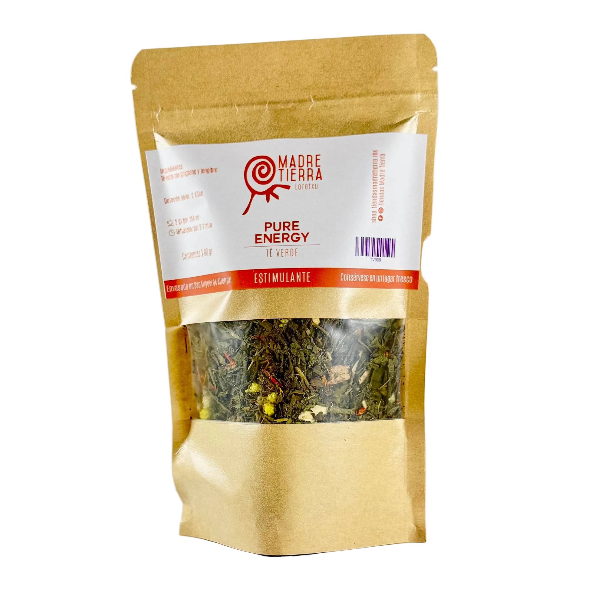 Té verde Pure Energy (80 g)