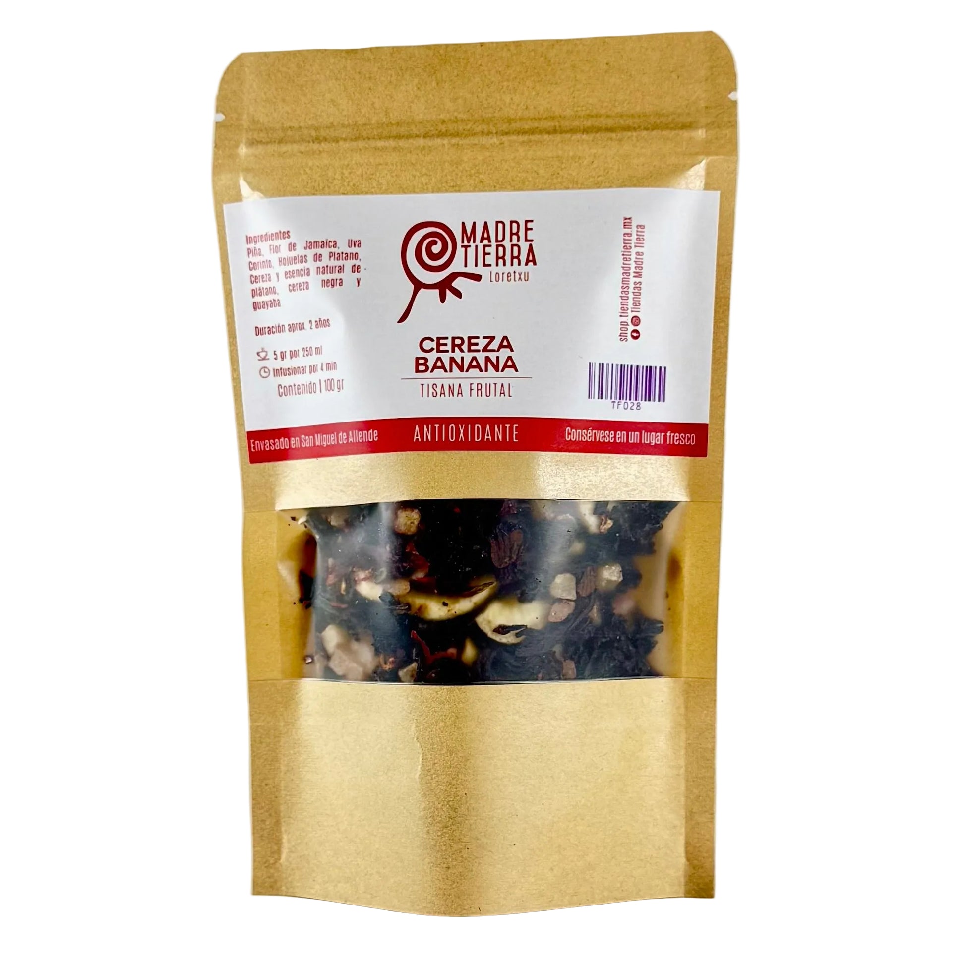Tisana Frutal Cereza Banana (100 g)