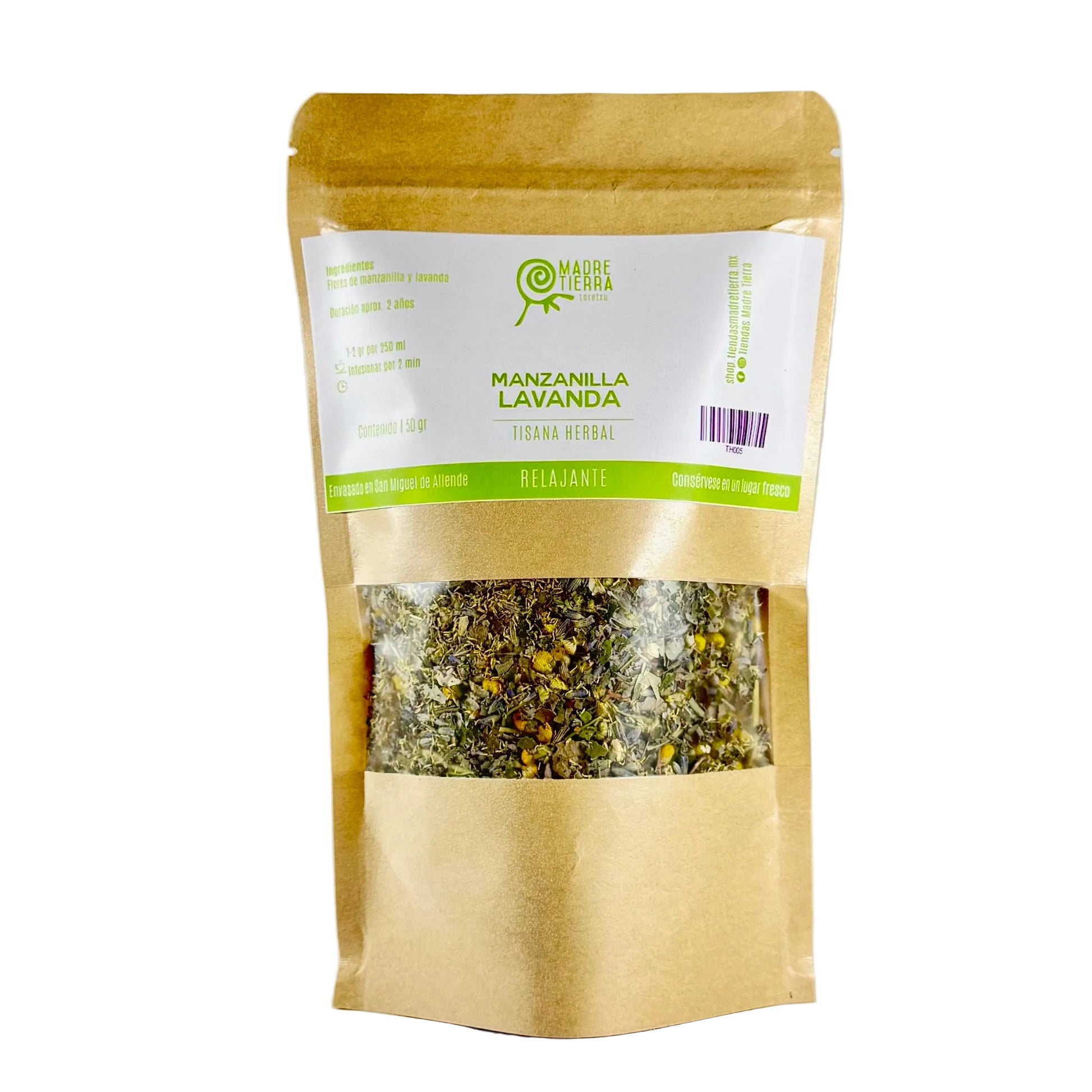 Tisana Herbal Manzanilla Lavanda