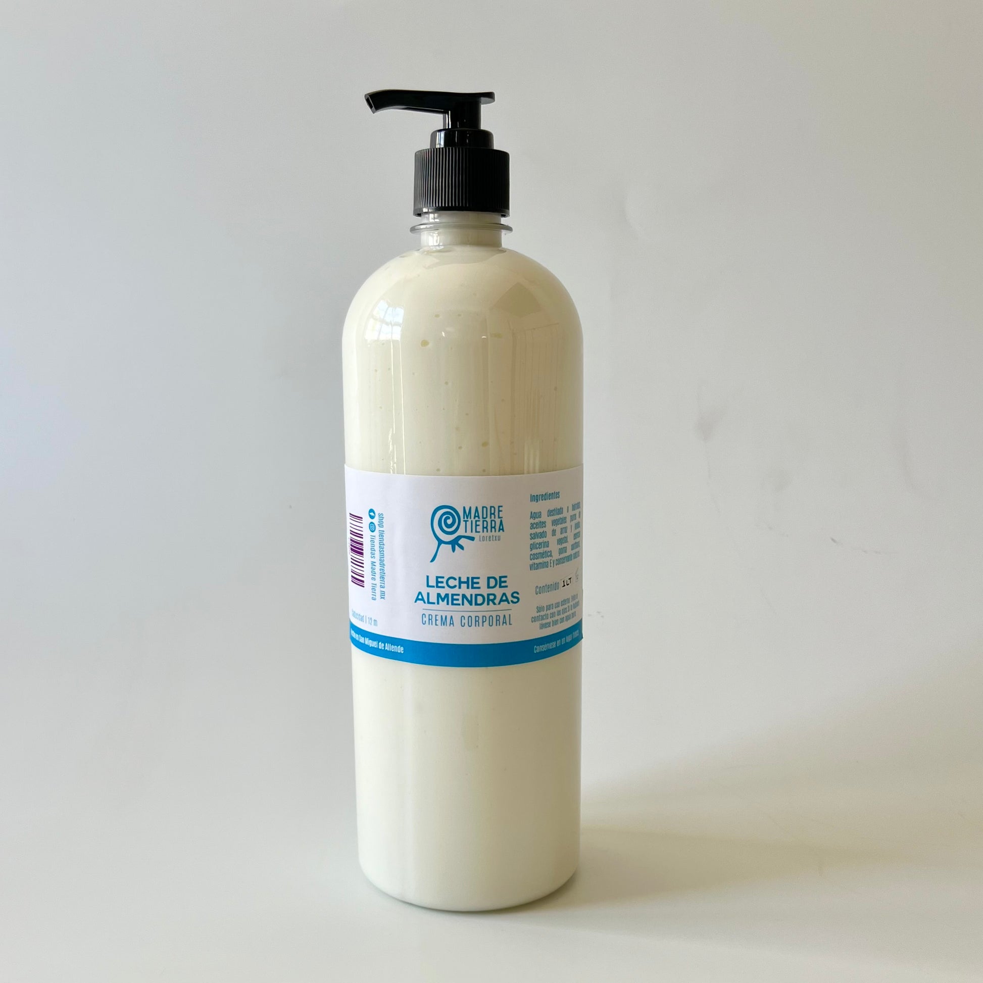 Crema Corporal Leche de Almendras 1 Litro