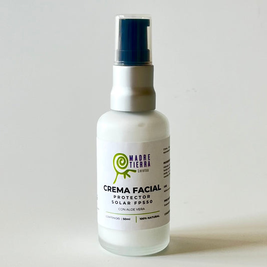 Crema Facial con protector solar FPS50