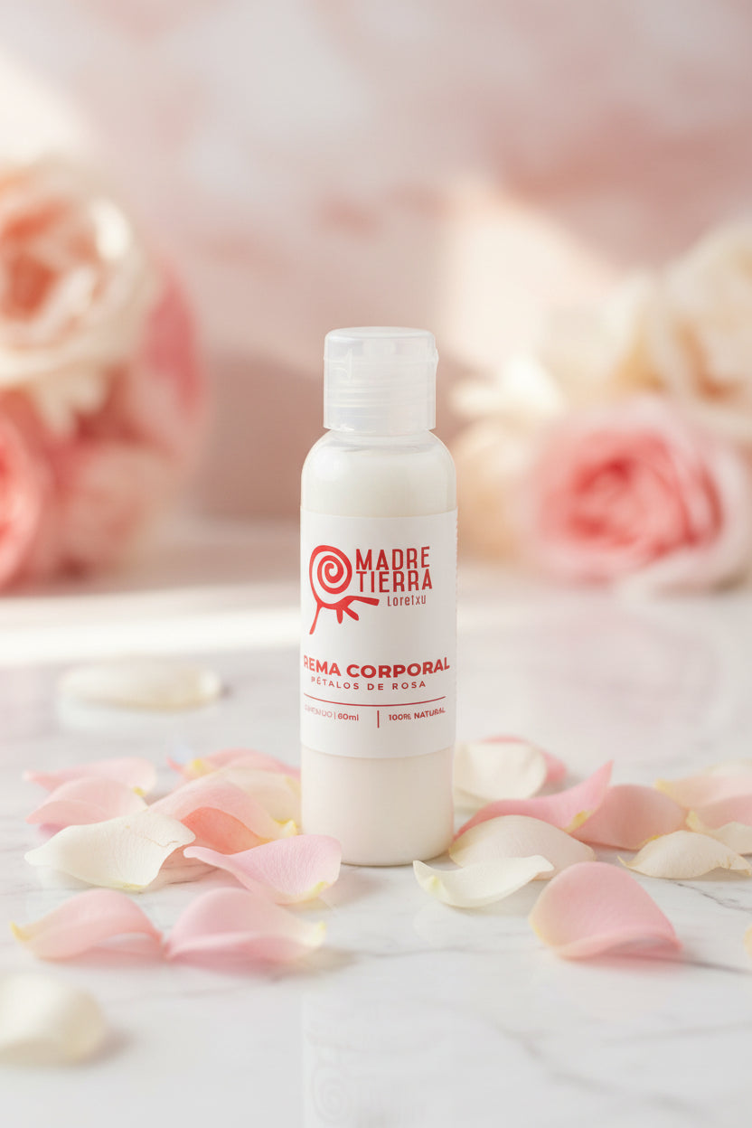 Crema corporal Pétalos de Rosa 250 ml