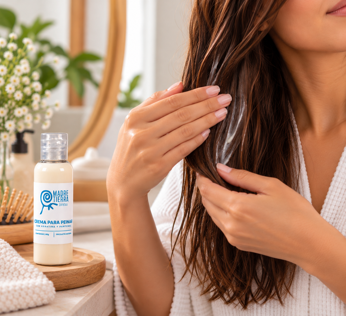 Crema para Peinar con Keratina y Pantenol 60 g