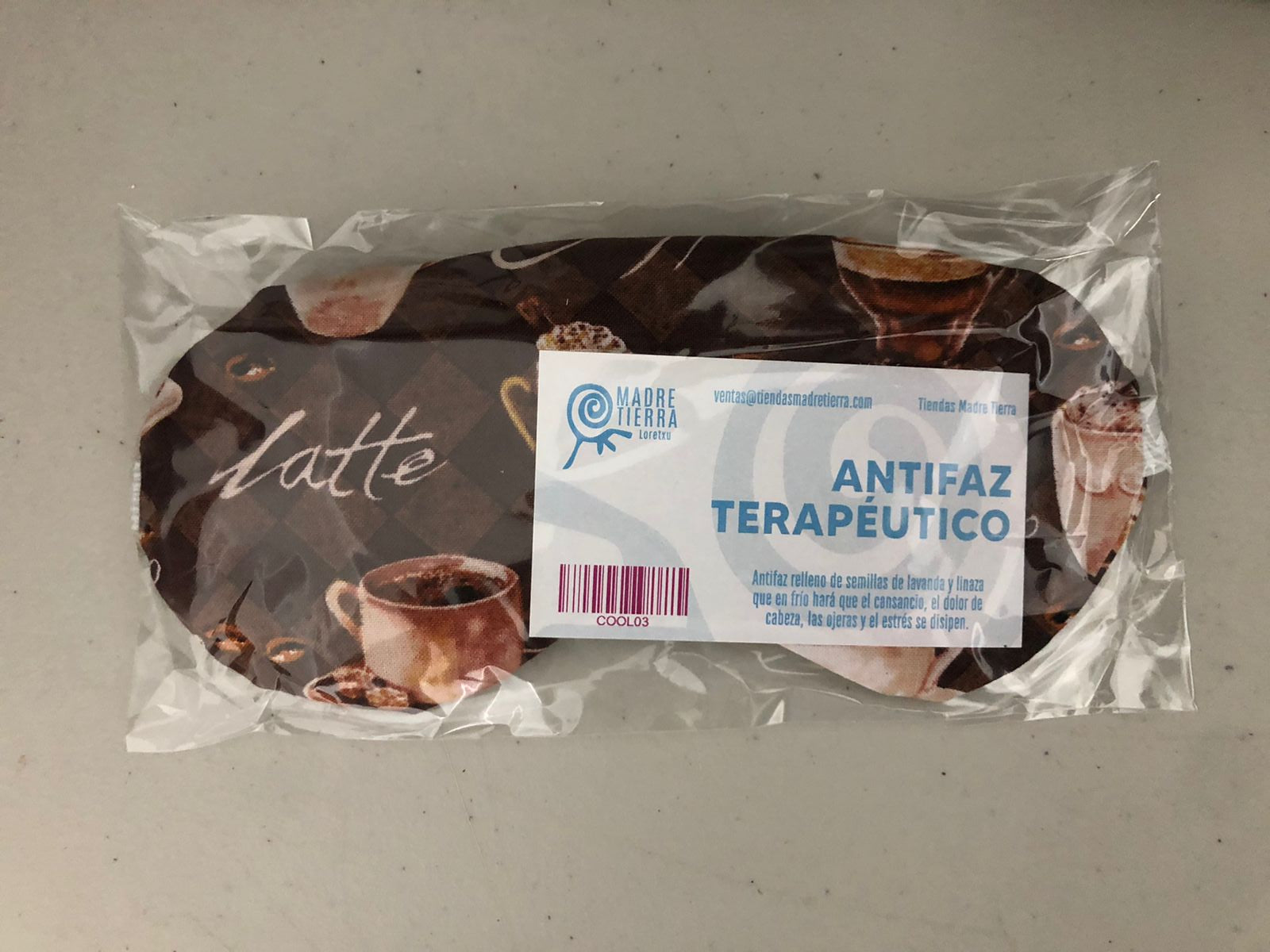 Antifaz relajante