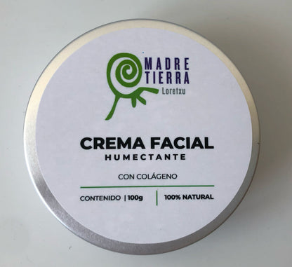 Crema facial con Colágeno