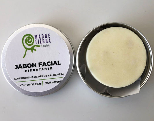 Jabón facial de Arroz y Aloe Vera 60 g