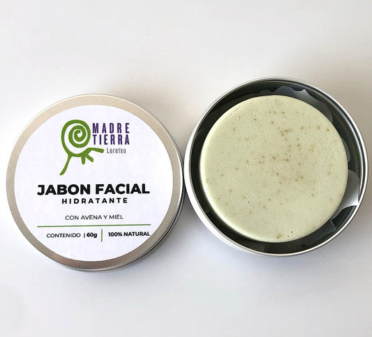 Jabón facial de Avena y Miel 60 g