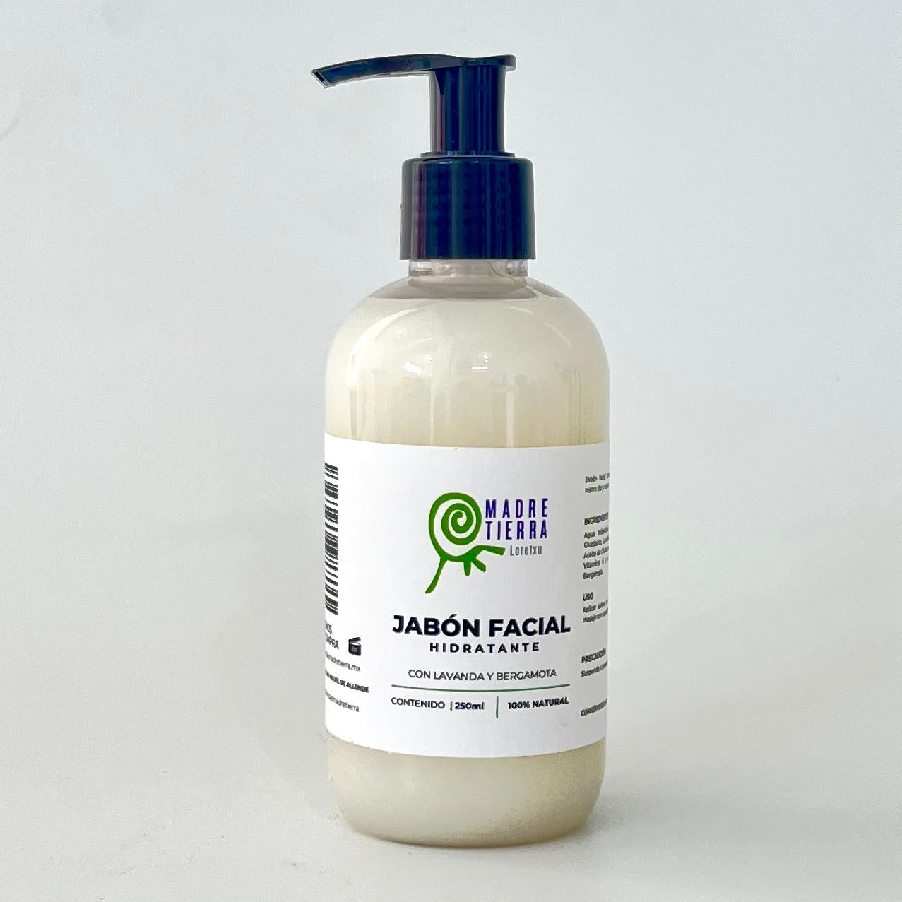 Jabón Líquido Facial de Lavanda Bergamota 250 ml