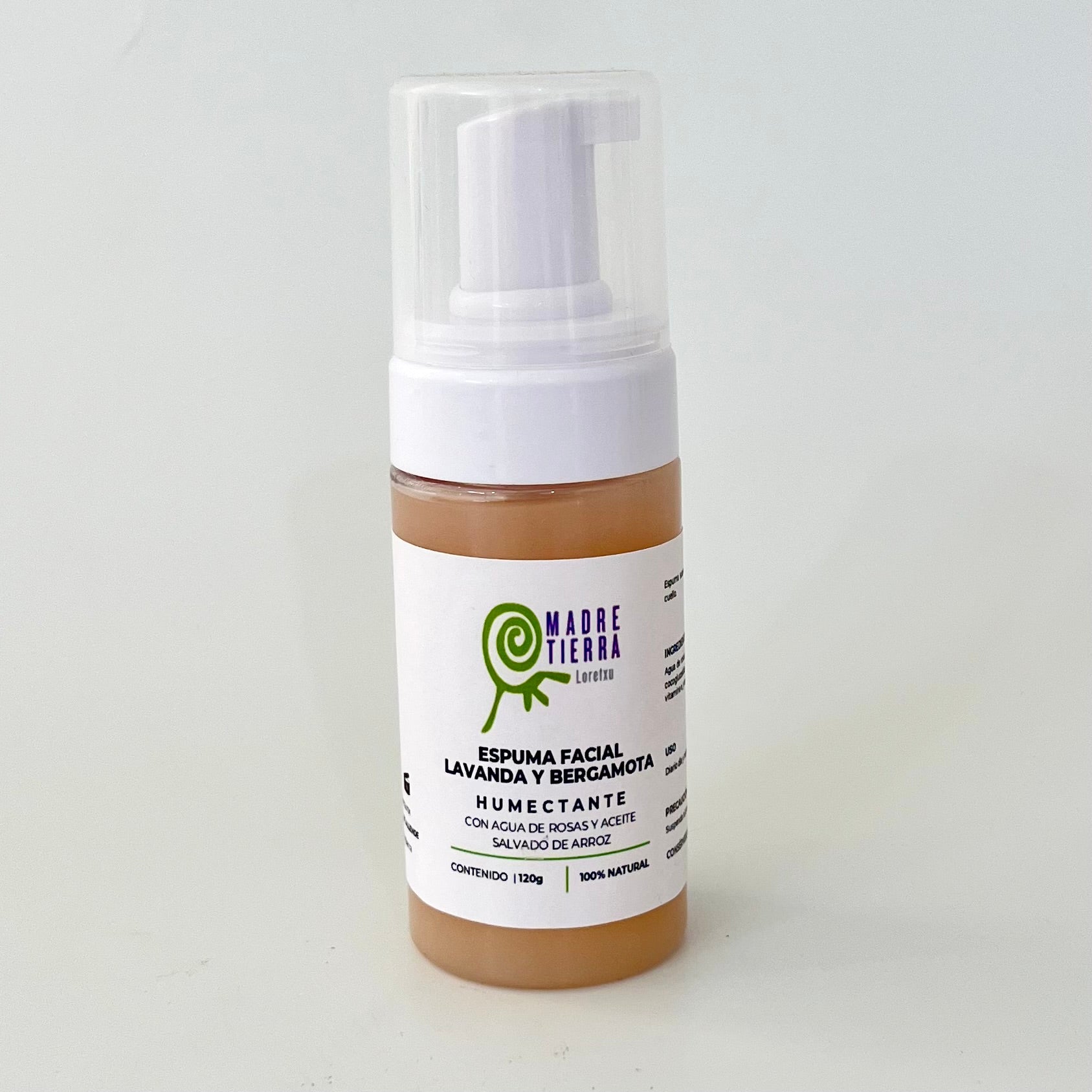 Espuma facial Lavanda y Bergamota 120ml