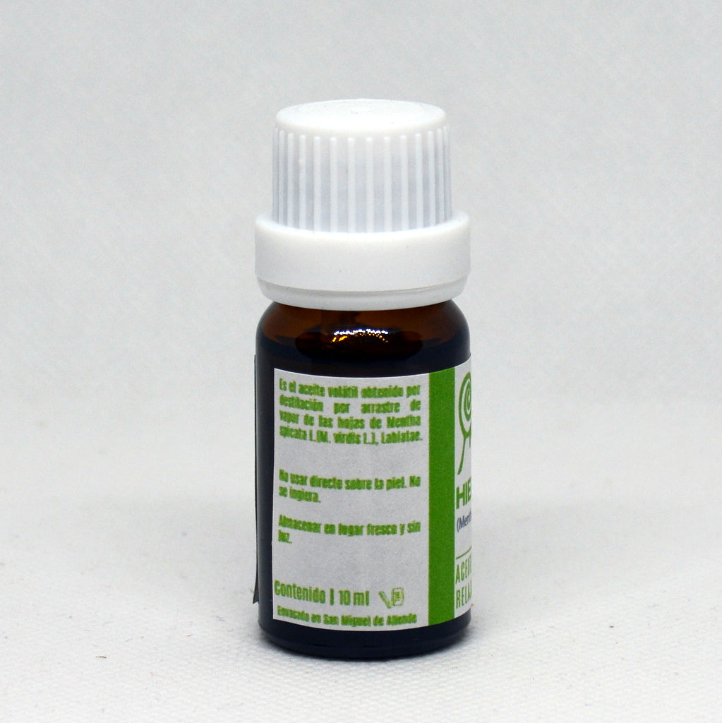 Aceite Esencial Puro de Hierbabuena  (10 ml)