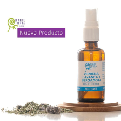 Agua de Colonia de Verbena, Lavanda y Bergamota 50 ml