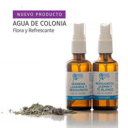 Agua de Colonia de Verbena, Lavanda y Bergamota 50 ml