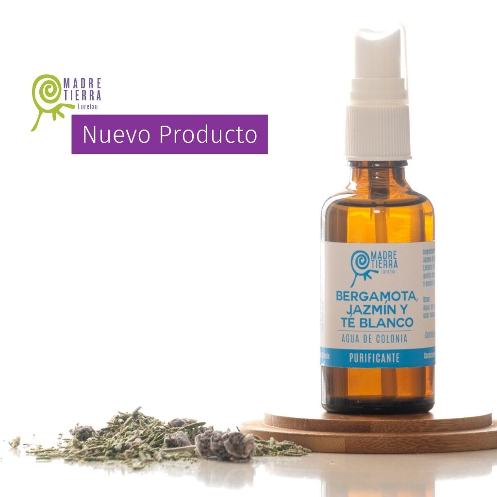 Agua de Colonia de Bergamota, Jazmín y Té Blanco 50 ml