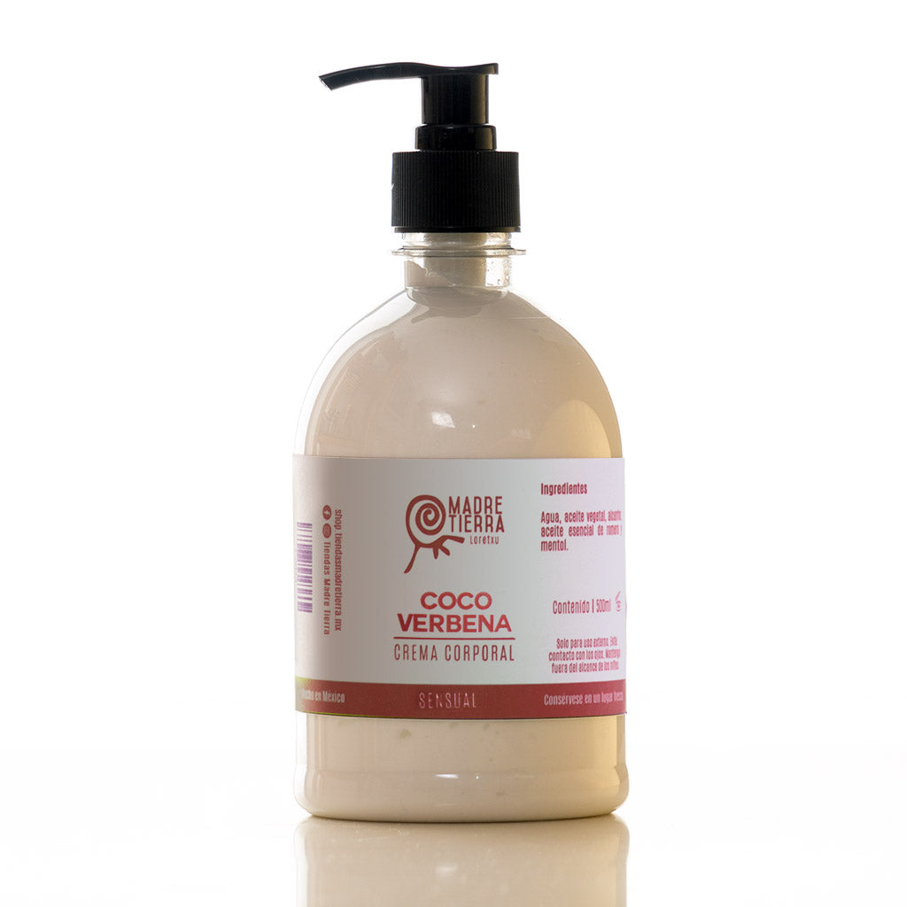 Crema Corporal Hidratante de Coco y Verbena (250 ml)