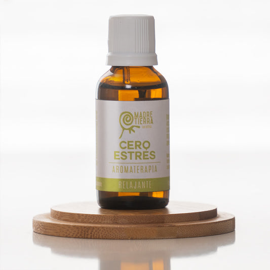 Aromaterapia Base Aceite Cero Estrés (30 ml)