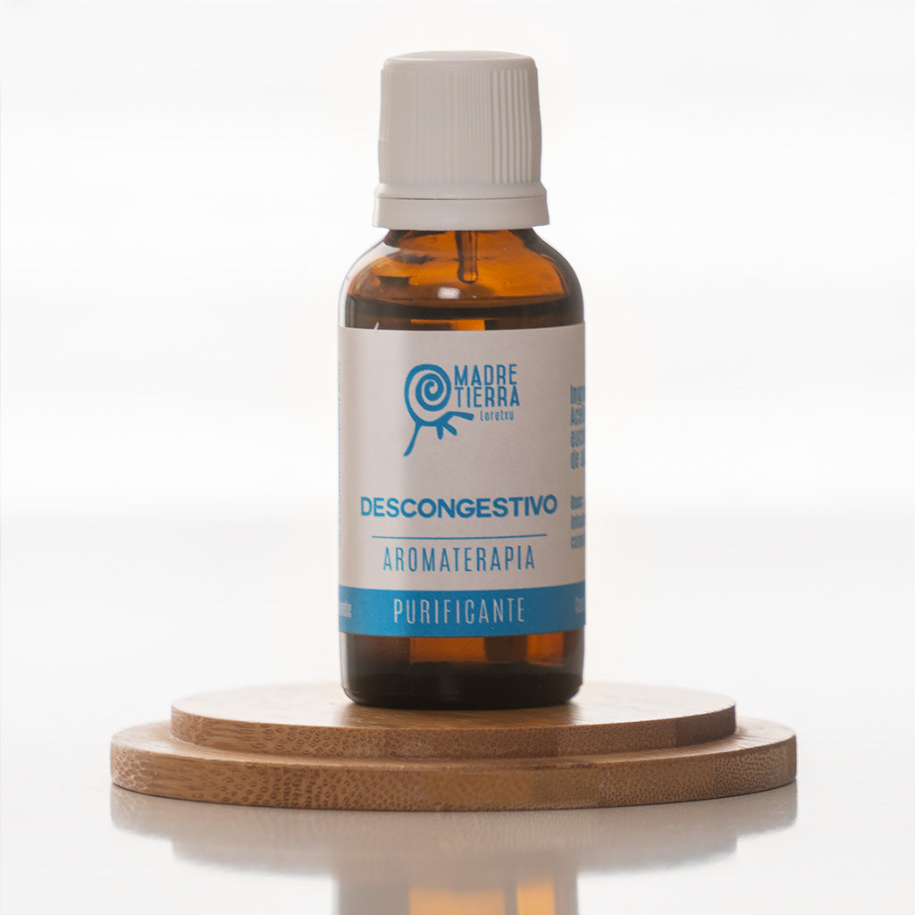 Aromaterapia Base Aceite Descongestivo (30 ml)