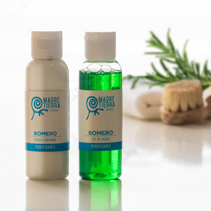 Set de Baño Viaje Romero 60 ml