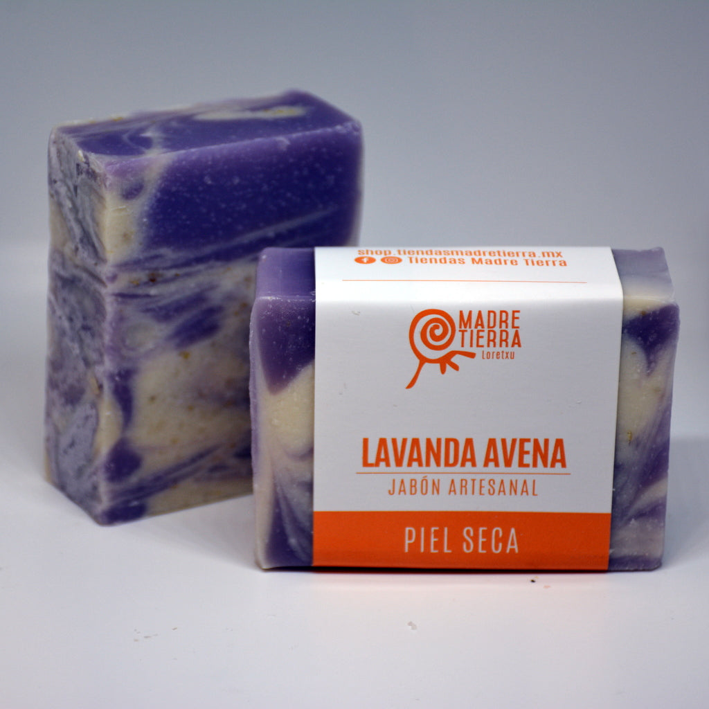 Jabón en Barra Lavanda Avena (110 g aprox)