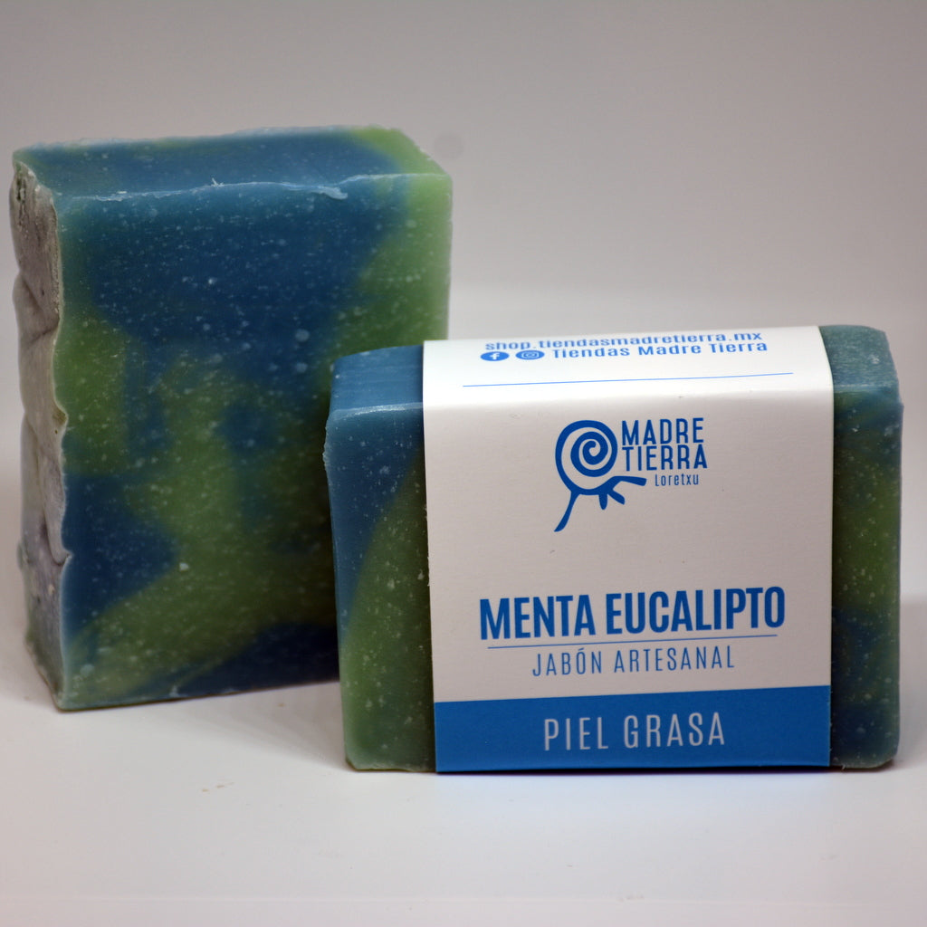 Jabón en Barra Menta Eucalipto (110 g aprox)