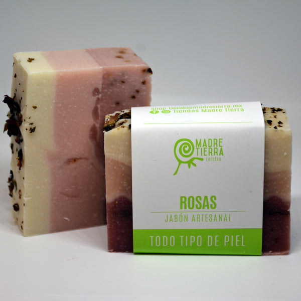 Jabón en Barra Rosas (110 g aprox)