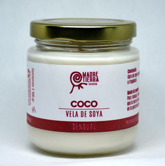 Vela de Soya de Coco (200 g)