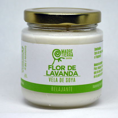 Velas de Soya de Lavanda ( 200 g)